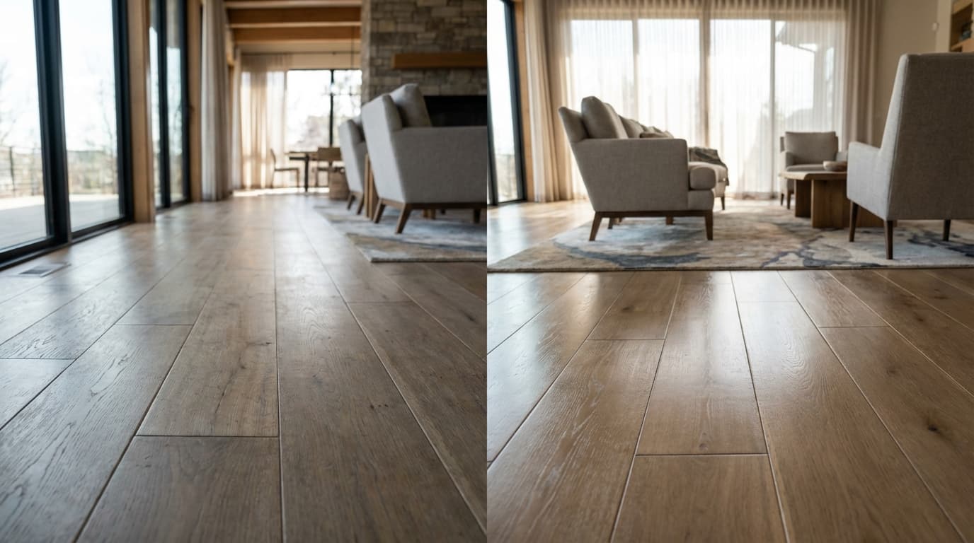 Floor restoration in a Denver home